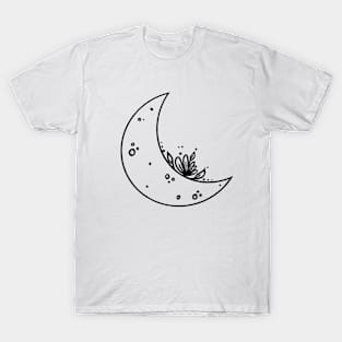 Boho Moon Art T-Shirt T-Shirt